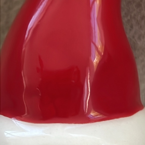 Nora Fleming RETIRED Santa Hat Mini with NF Initials - Picture 3 of 4